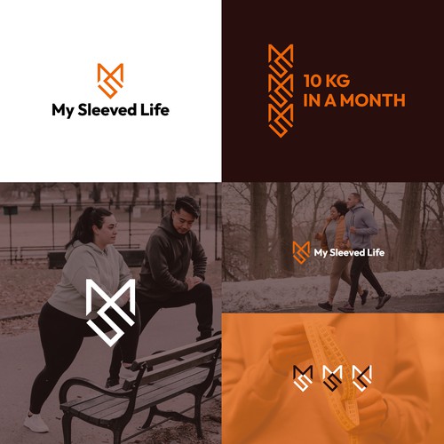 Weight loss logo with the title 'Logo design contest entry'