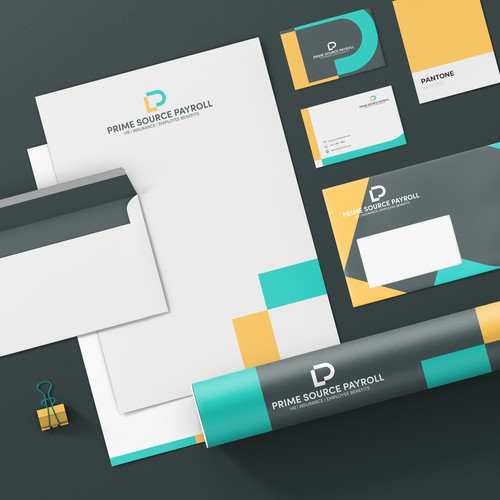 P brand with the title 'P Logo Concept'