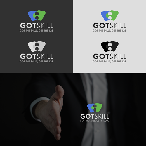 Skills logo with the title 'Logo Concept for Got Skill recruitment'