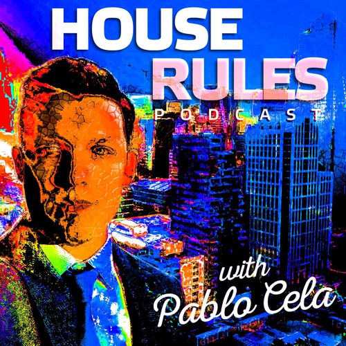 Effects design with the title 'Podcast cover design'