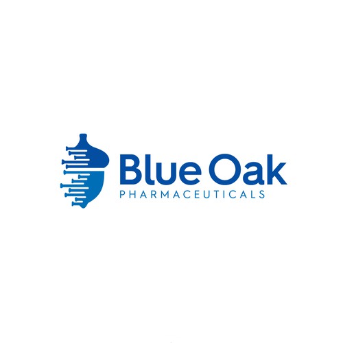Research design with the title 'BlueOak pharmaceuticals'