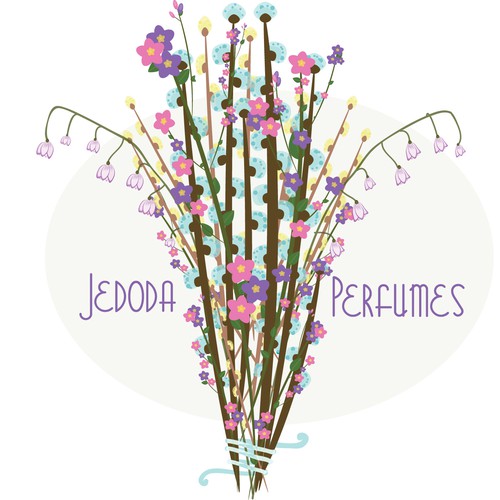 Bouquet design with the title 'Jedoda Flower Arrangement'