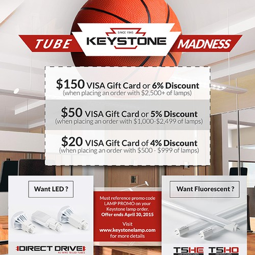 LED design with the title 'Tube Madness Flyer'