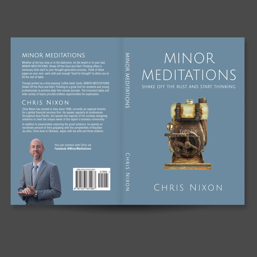 Meditation book cover with the title 'MINOR MEDITATIONS'