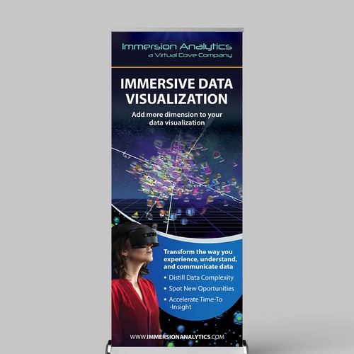 Trade show design with the title 'Banner Design'