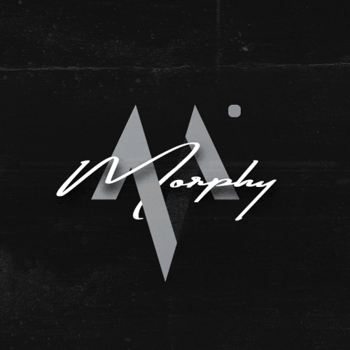 Futuristic brand with the title 'Logo Design "Glitch"'