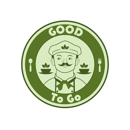 Diner logo with the title 'Logo for diner for healthy lunches and snacks'