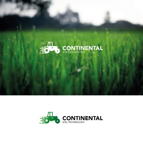 Tractor logo with the title 'CST logo '