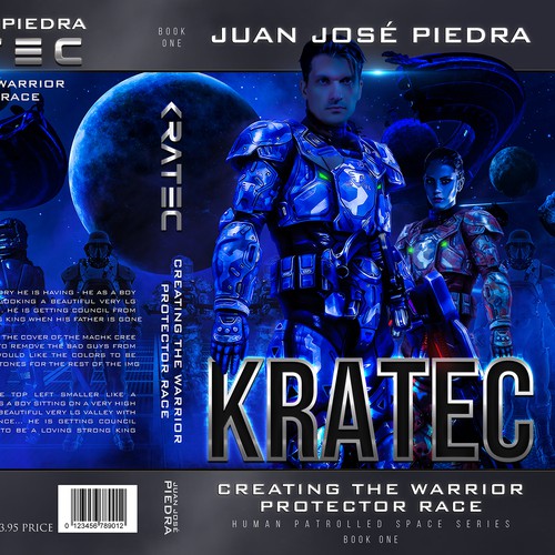 Science book cover with the title 'Kratec'