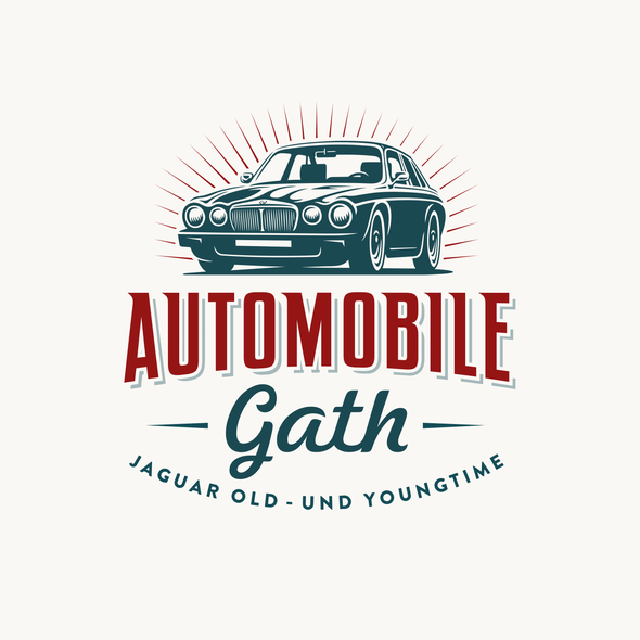 Jaguar design with the title 'Automobile Gath'