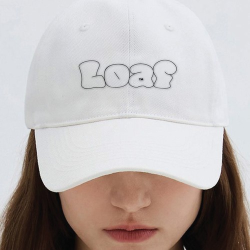Bread logo with the title 'loaf wordmark'