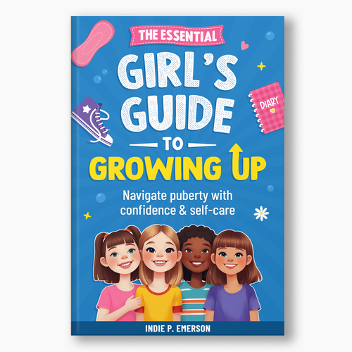 Girl book cover with the title 'The Essential Girl’s Guide to Growing Up'