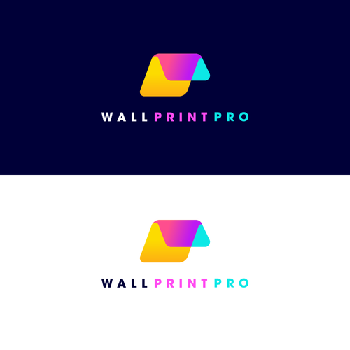 Wall design with the title 'Logo for Wall Print Pro'