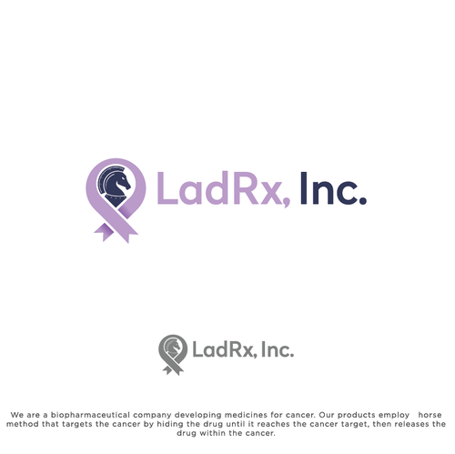 Cancer logo with the title 'LadRx, Inc.'