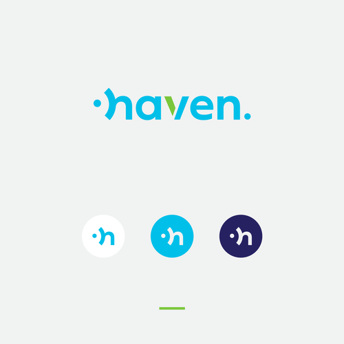 Iconic brand with the title 'Haven logo'