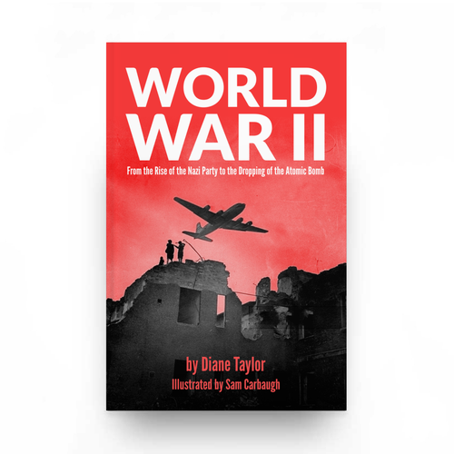 War book cover with the title 'World War 2 Book Cover'