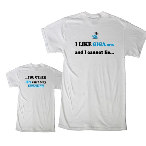 Internet t-shirt with the title 'Tshirt for Internet Industry '