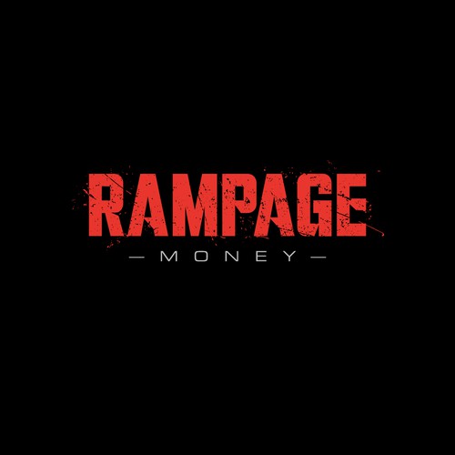 Lightning bolt design with the title 'Rampage Money'