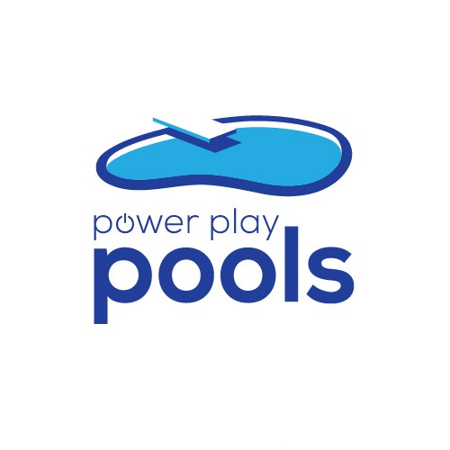Play brand with the title 'Brand identity for a pool company.'