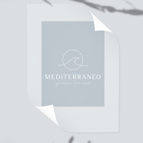 Men design with the title 'Mediterraneo'