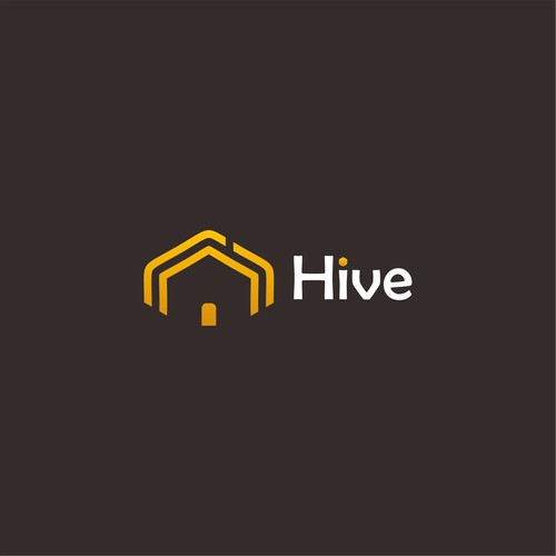 Beehive logo with the title 'Design a sleek and sophisticated logo for The next upcoming project marketing agency.'