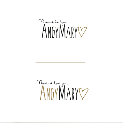 Mode design with the title 'AngyMary'