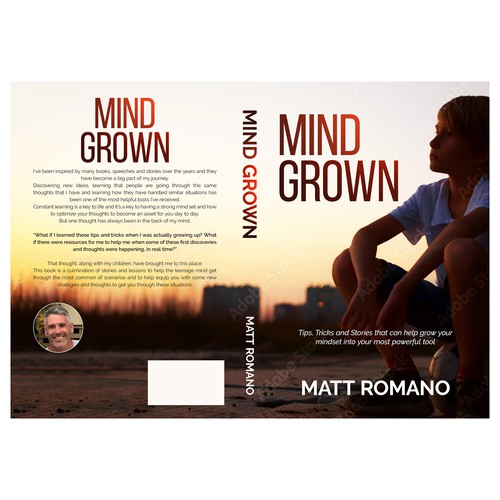 Paperback book cover with the title 'Mind Grown'