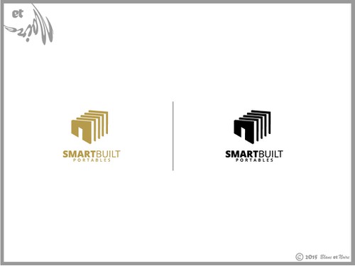 Portal logo with the title 'Modern, Smart logo for a building mfg (follow up work may be possible)'