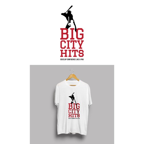 Baseball t-shirt with the title 'T-shirt design'