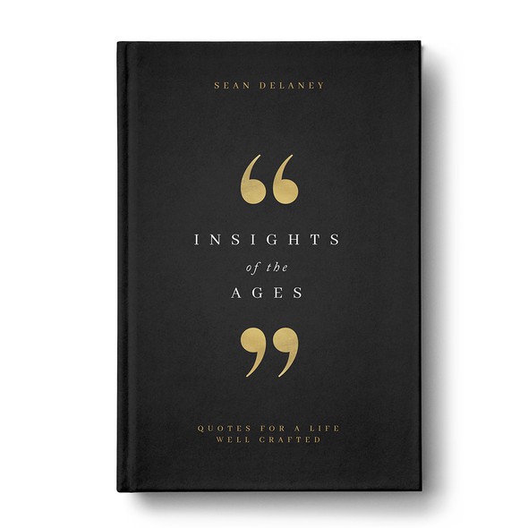 Edgy design with the title 'Insights of the Ages '