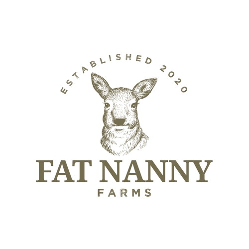 Fat logo with the title 'Fat Nanny Farms'