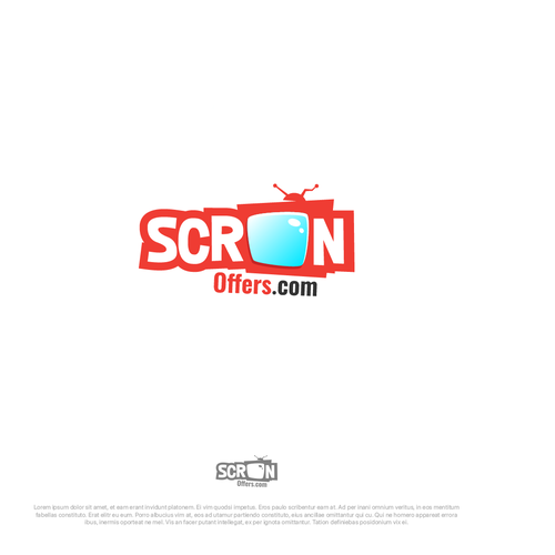 TV design with the title 'ScreenOffers.com'