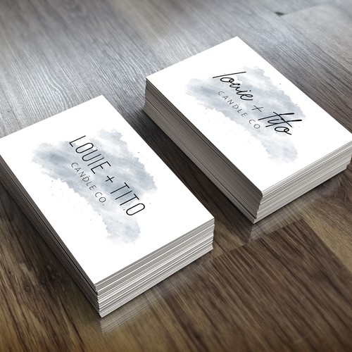 Waxing logo with the title 'Artsy logo design for candle company'