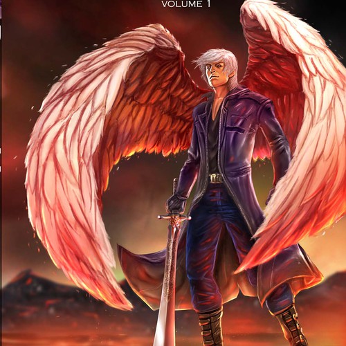 Angel book cover with the title 'Damien Melqart'