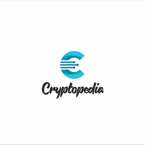 Powerful design with the title 'Simple & Clean Logo Design for Cryptopedia.'