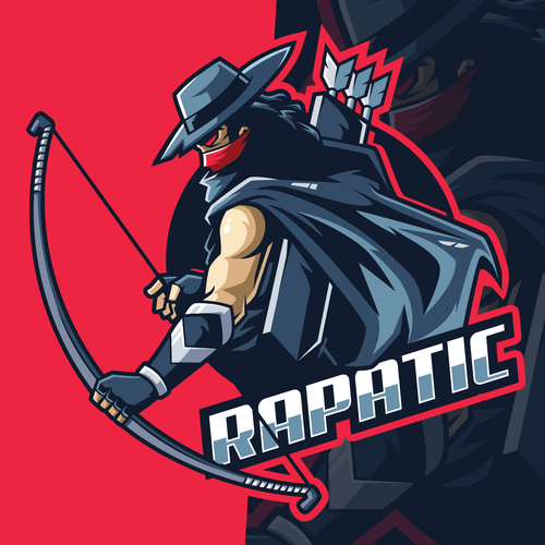 Archer标志，标题为“RAPATIC Gaming logo”