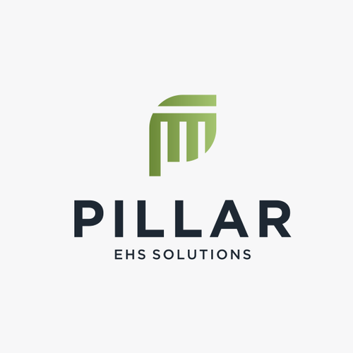 Combination logo with the title 'Professional logo for an upcoming environmental, health, and safety consulting company.'