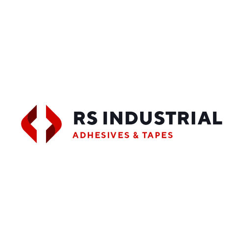 Industrial logo with the title 'Logo concept for industrial tape and adhesive manufacturer'