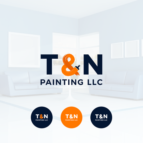 Painter design with the title 'T&N Painting LLC'