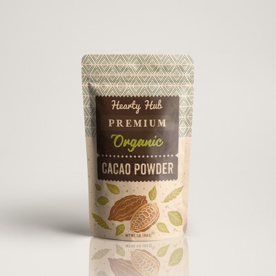 Premium organic cacao powder