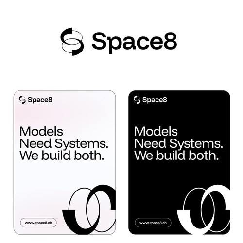 Design with the title 'Logo and Brand Identity for AI Tech Startup | b2b | SaaS | Fintech'