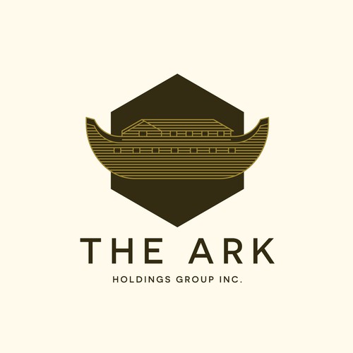 Classic brand with the title 'The ARK Logo & Brand identity'