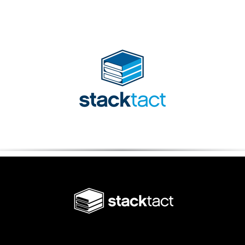 Stack logo with the title 'New logo wanted for StackTact'