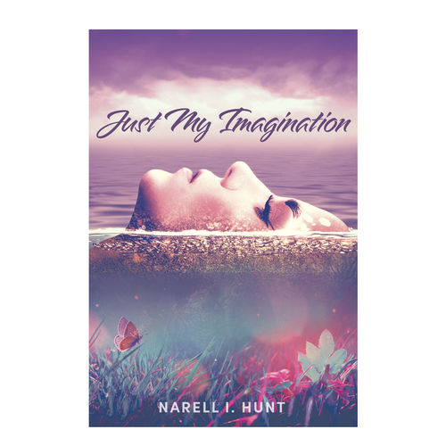 Girly book cover with the title 'Girl connecting to her soul'