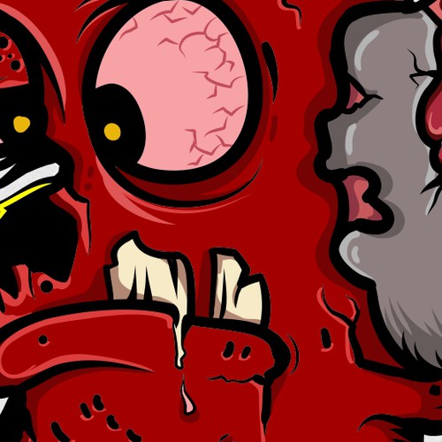 Zombie logo with the title 'Zombie Koffee'