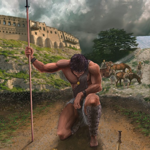 Portrait book cover with the title 'Book cover of Gilgamesh'