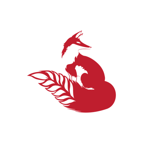 Cranberry logo with the title 'Negative Space Logo for Food Brand'