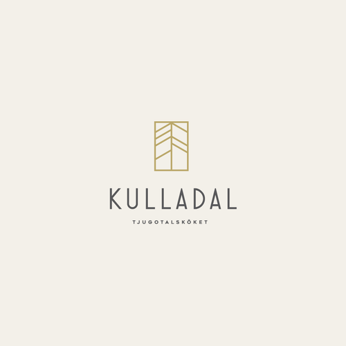 Scandinavian design with the title 'Logo for premium kitchen brand'