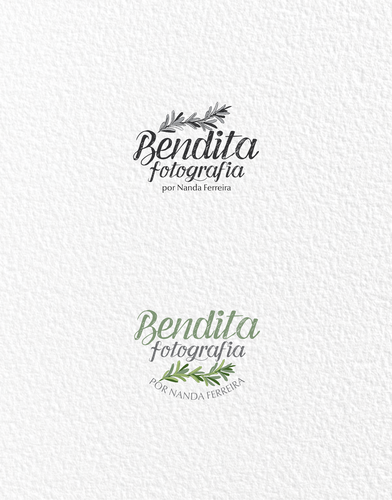 Romantic design with the title 'Bendita Fotografia'