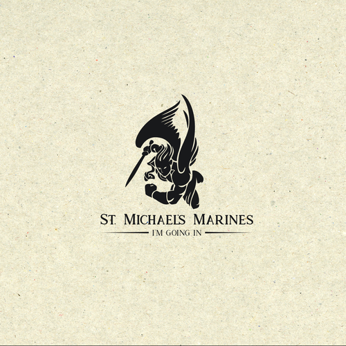 Marine brand with the title 'St. Michael's Marines'